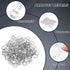 102 Pack Clips Office Supplies 50 Pcs House Shaped Paper Clips 50 Pcs Key Shaped Wire Paper Clip with 2 Pcs Clear Storage Box for Agent Office Hom...
