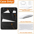 Travel Case Compatible with Apple Magic Keyboard + Magic Trackpad + Magic Mouse, Magic Keyboard Accessories Sleeve Case (Black)...