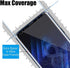 BANDQ 3 Pack for Samsung Galaxy S8 Screen Protector?3+1 Pack? 1 Pack Camera Lens Protector, 9H Scratch-Resistant HD Tempered Glass Screen Protecto...