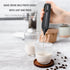 Electric Milk Frother Coffee Mixer Wand USB Rechargeable Drink Mixer Stainless Steel Mini Whisk for Egg,Drink Frother Portable Kitchen Cooking Sup...