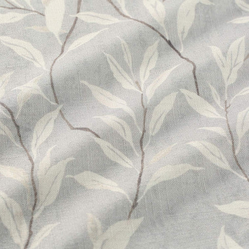 VOGOL Window Short Curtains Valances for Bedroom Dining Room, Rod Pocket Rustic Style Lovely Leaf Print Small Curtain Drapes Valance for Cafe Room...