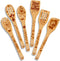Premium Mother’s Day Bamboo wooden spoons for cooking - ideal wooden cooking utensils set Gifts For mom From Daughter - Wood Spoons for Cooking - ...