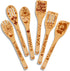 Premium Mother’s Day Bamboo wooden spoons for cooking - ideal wooden cooking utensils set Gifts For mom From Daughter - Wood Spoons for Cooking - ...