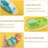 Outus Double Sided Adhesive Scrapbook Runner Permanent Adhesive Runner Roller Tapes 0.3 x 197 Inch Adhesive Dot Roller Applicators for Scrapbookin...
