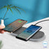 Wireless Charging pad,5 Coil Wireless Charging mat, Dual 10W Fast Charging,for iPhone/Airpods, for All Wireless Charging Phones(Including 36W Adap...