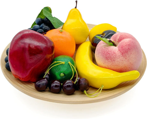 Lorigun Artificial Fruits Set for Decoration Fake Fruits Props,10 Kinds of Fruit (Total 12 Pcs)...