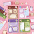4 Pack Cute Sticky Notes Cartoon Animal Sticky Memo Pads Kawaii Small Self-Stick Memo Note Pad Office School Supplies (Cartoon-1)...