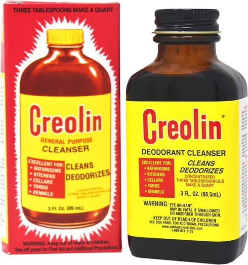 Creolin Deodorizing Multi-Purpose Cleanser, 3 Ounces...