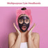 Ondder 8 Pcs Spa Headband Makeup Headband Fuzzy Skincare Headbands Terry Cloth Face Wash Headband Head Band for Skin Care Make Up Headbands for Wo...