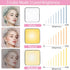 Magnetic Case for iPhone 12 Pro Max Case Clear with LED Selfie Light for iPhone 12 Pro Max Case Compatible TIK Tok/Stream/Makeup/Live/Video- Selfi...