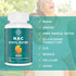 N-Acetyl Cysteine Ethyl Ester 100mg - More Absorption Than 1000mg NAC - with Glycine 600mg - Benefit Glutathione - Good for Immune System & Antiox...