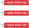 Rotary13B1 Remove Before Flight Key Chain - 3 Pack Red...