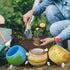 Cinf Mars Flower Pots Doll Shaped Resin Garden Pots Cute Green Plants Flower Pot Lovely Pen Container Modern Decorative Planter Pot for Outdoor or...