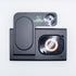 15W Fast Charge 3 in 1 Magnetic Wireless Travel Foldable Charging Station with Light for iPhone 15 Multiple Devices...