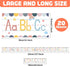 12 Pcs Alphabet Bulletin Board Set?Boho Alphabet Poster Number 0-9 Line ABC Letters for Preschool Kindergarten Classroom Wall Decor (Boho)...