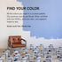 BACKDROP | Premium Interior Paint | Large Adhesive Paint Swatch | BROOKLYN COWBOY — Warm, Earthy Beige | Sample...