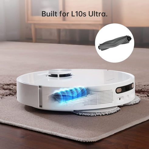 dreame Main Roller Brush Compatible with L10s Ultra/L10 Ultra/D10s Pro/D10s Plus, Rubber Brush, Robot Vacuum Replacement Main Brush for Cleaning F...