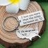 Xiahuyu Long Distance Relationship Gift Keychain I Love You More Than The Miles Between Us Keychain Going Away Gift Girlfriend Boyfriend Gifts Per...