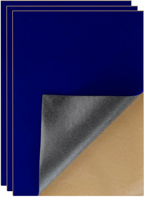 YaoHui 3PCS Self Adhesive Felt Sheet, Felt Sheets with Adhesive Backing, Peel and Stick Felt Sheets Adhesive Backed, A4 Size Felt Adhesive Sheet (...