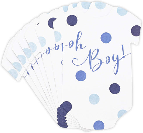 Sparkle and Bash Baby Shower Prediction & Advice Cards - 5 x 7 in, 50 Pack, Brown & Pink Heart - Baby Shower Games & Boy Predictions...