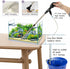 hygger Small Gravel Vacuum for Aquarium, Manual 80GPH Aquarium Gravel Cleaner Low Water Level Water Changer Fish Tank Cleaner with Pinch or Grip R...
