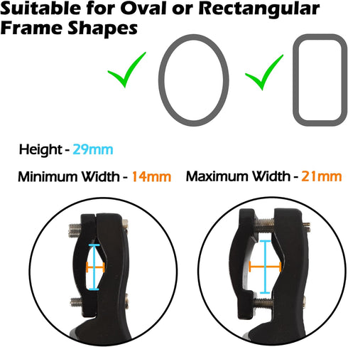 Lumintrail Rear Mount Bike Kickstand - Bicycle Kick Stands for Adult Mountain, Cruiser and Road Bike – Quick Adjust Height Kickstand Fits Most 24,...