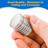 LOVIMAG Super Strong Magnets with Double-Sided Adhesive, Powerful Rare Earth Magnets, 9Pack Disc Fridge Magnets for Craft, DIY, Cabinet, Office, R...