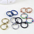 Kridzisw 14G Septum Nose Rings Eyebrow lip Rings Lobe Earrings Hoop 316L Surgical Steel Cartilage Helix Tragus Rook Daith Earrings Hoops Piercing ...
