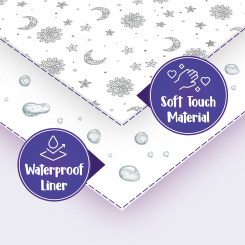 20 Pack Extra Large Disposable Toilet Seat Cover (Boho) – Toddler Toilet Covers for Full Coverage On Toilet or Potty – Ideal Travel Toilet Seat Co...