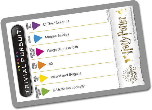 Hasbro Gaming Trivial Pursuit: Wizarding World Harry Potter Edition Compact Trivia Game, 2+ Players, 600 Trivia Questions, 8+ (Amazon Exclusive)...