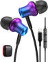 iMangoo for Apple Headphones Magnetic HiFi Stereo Bass Wired Earbuds MFi Certified Headset Lightning Earphones with Microphone Volume Control for ...