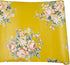 Yifely Vintage Peony Floral Shelving Paper Dark Yellow Peel & Stick Shelf Liner Dresser Drawer Sticker 17.7 Inch by 9.8 Feet...