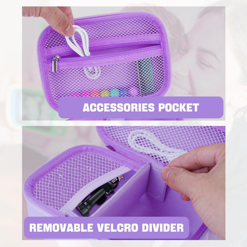 Kids Camera Case Compatible with Agoigo/ESOXOFFORE/GKTZ/Anchioo/MINIBEAR/Seckton/Goopow Digital Waterproof Camera Portable Instant Print Cameras S...