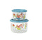 SugarBooger Good Lunch Small Snack 2 Piece Container, Mermaid...