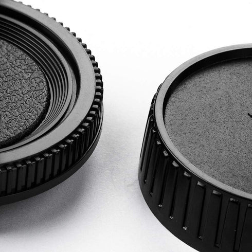 Camera Body Cap and Lens Rear Cap Cover Replacement Set for Minolta MD MC Mount Cameras and Lens,2 Sets...