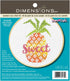 Dimensions Learn-A-Craft Sweet Pineapple Counted Cross Stitch Kit for Beginners, 6''...