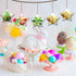 Barelove Clear Fillable Ornaments Balls Decoration, 10 PCS Transparent DIY Craft Baubles Plastic Hanging Decorative Ball for Home Decor Party Birt...