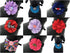 PET SHOW Dog Charms Flower Collar Accessories For Cat Puppy Collars Dogs Bowtie Grooming Pack of 8...