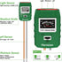 Kensizer Soil Tester, 3-in-1 Soil Moisture/Light/pH Meter, Gardening Lawn Farm Test Kit Tool, Digital Plant Probe, Water Hydrometer Sunlight Teste...