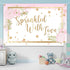 Sprinkled with Love Backdrop Banner - Baby Shower Party Decorations for Boy Girl - 6x4ft...