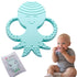 Baby Teething Toys by Sisilia | BPA Free Silicone Teething Toys for Babies | CPSIA Compliant Teething Toys | Octopus (Babyblue)...