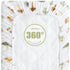 LifeTree Muslin Changing Pad Cover for Baby Girls Boys, 70% Viscose from Bamboo and 30% Cotton Natural Comfort Diaper Change Table Pad Covers, Sof...