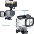 SOONSUN Waterproof Housing Case for GoPro HERO 8 Black with 4-Pack Diving Filter - 60M Underwater Diving Housing Built-in Dual Cold Shoe Slots wit...