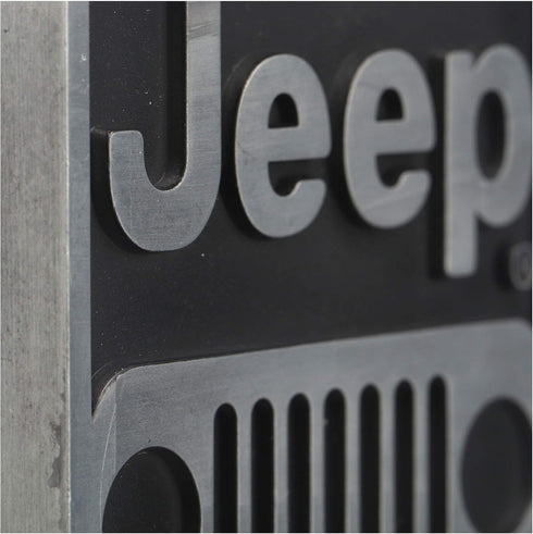 Open Road Brands Jeep Grille Metal Wall Hook - Jeep Wall Hook for Coats, Jackets, Keys and More...