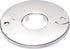 Floor and Ceiling Plate Split Flange, Fits 1 Inch IPS Galvanized Pipe or 1-1/4 Inch Copper Pipe, Chrome Finish (Pack of 6)...