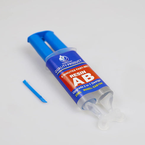 Epoxy Resin, 0.85-Fluid Ounce Metal Epoxy Adhesives, High Viscosity and Strong Epoxies Multi-Purpose Epoxy Glue Instant Repair Wood, Plastic, Glas...