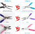 Jewelry Pliers, Acejoz 6pcs Jewelry Making Tools Kit Includs Needle Round Nose Pliers, Wire Cutters, Crimping Pliers, Bent Nose Pliers, End Nipper...