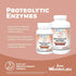 Proteolytic Enzymes | Bromelain Papain Pancreatin Trypsin 550 mg Total with Standardized Amylase, Lipase, and Protease, 300 tablets...