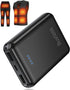5V 2A Heated Vest Battery Pack, 12000mAh Compact Rechargeable Battery Pack for Heated Vest, with Dual USB Output Ports Portable Power Bank for Hea...