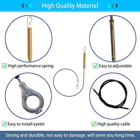 Snowblower Auger Cable 06900438 Auger Cable Replaces Upper Traction Auger Cable Snowblower Auger Drive for Ariens Snowblower 06900438 24916003 1 P...